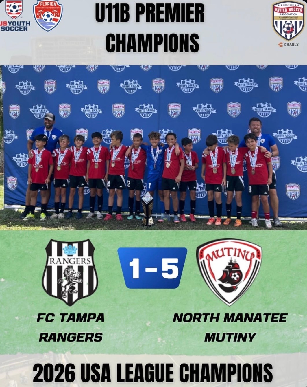 U11B Premier Champions