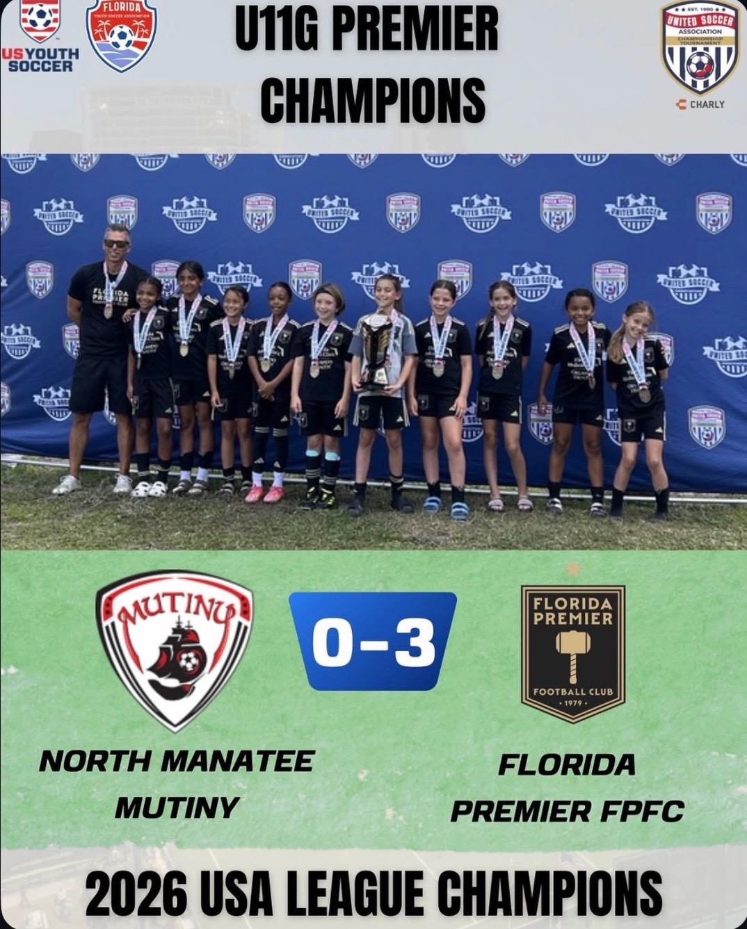U11G Premier Champions