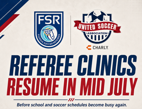 Interested in becoming a soccer referee?